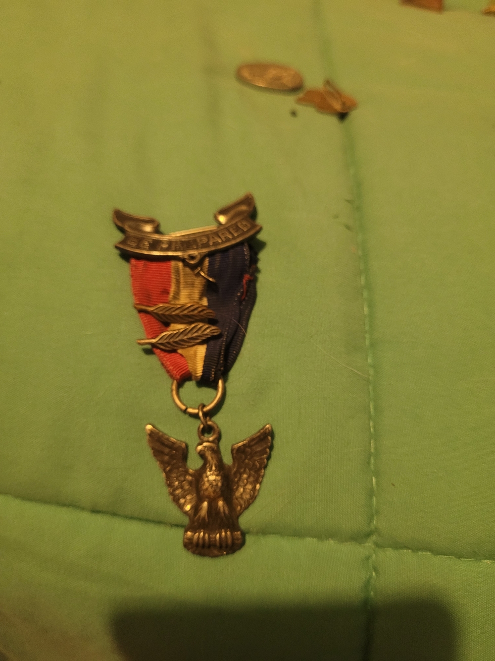 Vintage Boy Scouts of America Eagle Scout Medal